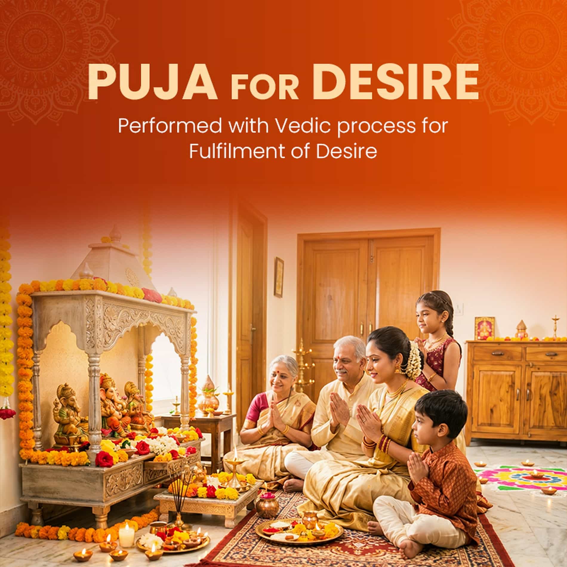 Puja for desire