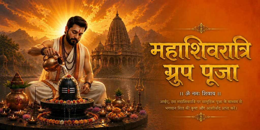 Maha Shivratri Group Puja – Group Puja Ceremony