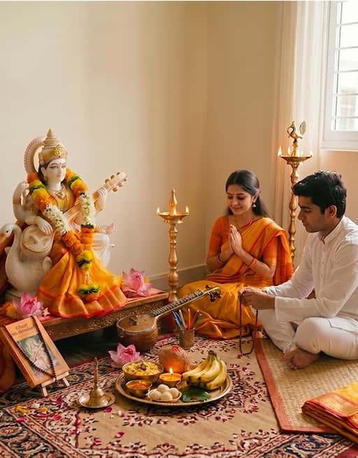 Saraswati Pujan – Puja Samagri