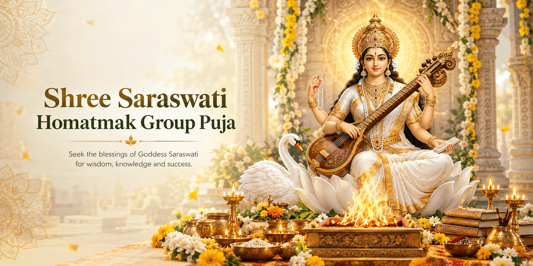 Shree Saraswati Homatmak Group Puja