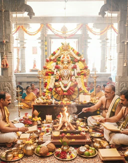 Tripura Sundari Shodashi Puja and Yajna